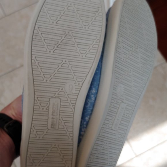 Falls Creek Women's Viv Floral Casual Shoe, Blue, Sz 11 - Picture 7 of 11